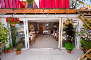 Balkón nebo terasa v ubytování Meddusa Hotel