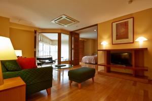 Posezení v ubytování Fuji Premium Resort