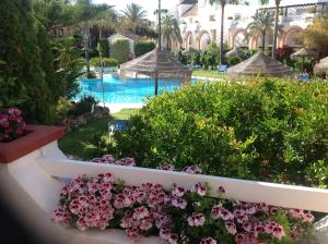 Bazén v ubytování Marbella Elviria nebo v jeho okolí