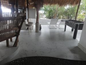 Balkón nebo terasa v ubytování Sea Turtle House Moalboal