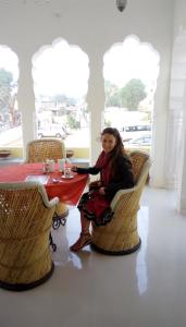 Hotel Mandawa Palace And Restaurent的休息区