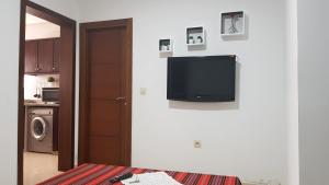 TV a/nebo společenská místnost v ubytování Appartement au Centre de Martil
