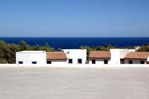 a view from the roof of a building at Hotel Resort Nuraghe Arvu in Cala Gonone