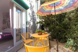Patio nebo venkovní prostory v ubytování Apartments & rooms DDD2