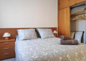 Postel nebo postele na pokoji v ubytování EVA & TRAVEL - Cal Marcel Prades
