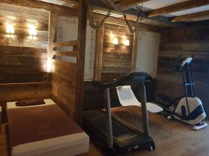 Fitness centrum a/nebo fitness zařízení v ubytování Maribel Hotel