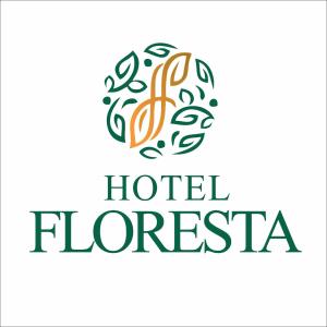 The logo or sign for the hotel