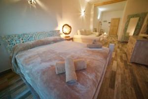 Posteľ alebo postele v izbe v ubytovaní Tindaya Nature Home Ocean View