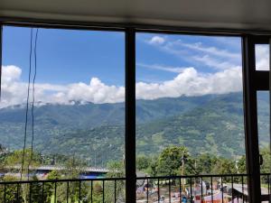 山景或在酒店看到的山景