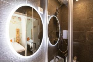 Koupelna v ubytování Hotel Pagi
