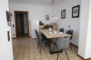 Dapur atau dapur kecil di Ferienwohnung am Baldeneysee