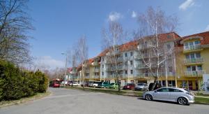Budova, v ktorej sa apartmánový hotel nachádza