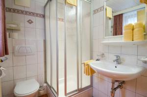 Kúpeľňa v ubytovaní Hotel Garni Subretta