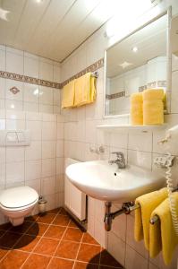 Kúpeľňa v ubytovaní Hotel Garni Subretta