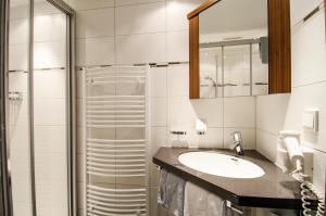 Kúpeľňa v ubytovaní Hotel Garni Subretta