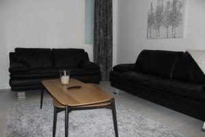 Oleskelutila majoituspaikassa Majoituspalvelu Nurmi Apartment Oksapolku 2 B Deluxe Huoneisto 103m2
