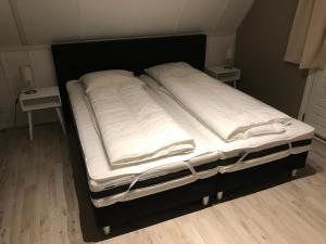 Postel nebo postele na pokoji v ubytování Villa Oscar with sauna in Winterswijk