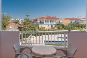 Balkón nebo terasa v ubytování Dados Hotel
