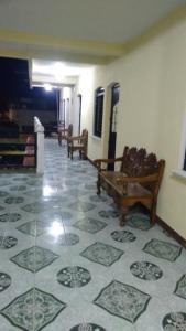 Area tempat duduk di Casa Elefante Dormido