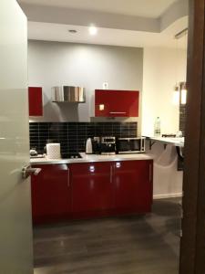 Kuchyňa alebo kuchynka v ubytovaní Apartament Onyx