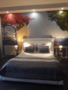 Posteľ alebo postele v izbe v ubytovaní Apartament Onyx