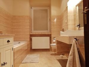 Kúpeľňa v ubytovaní apartament
