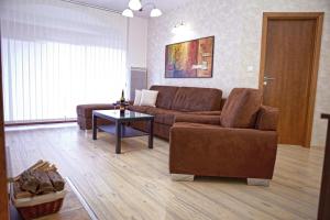 Ein Sitzbereich in der Unterkunft Apartmán ENZO č 103 Tále Chopok Juh
