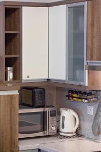 Küche/Küchenzeile in der Unterkunft Apartmán ENZO č 103 Tále Chopok Juh