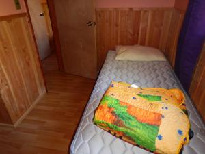 Postel nebo postele na pokoji v ubytování Entre Hualles y Pellines