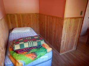 Postel nebo postele na pokoji v ubytování Entre Hualles y Pellines