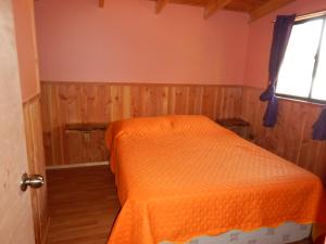 Postel nebo postele na pokoji v ubytování Entre Hualles y Pellines