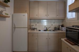 A kitchen or kitchenette at Acro&Polis