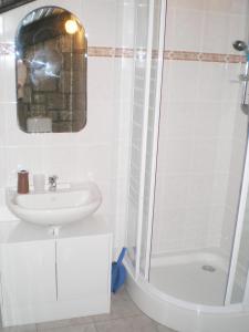 Vannituba majutusasutuses Hotel Vltava