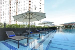Bazén v ubytování Citadines Central Binh Duong nebo v jeho okolí