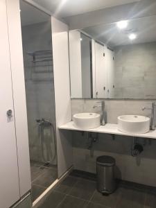Kupatilo u objektu Donghai Cottage Backpack Inn Suite