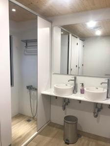 Kupatilo u objektu Donghai Cottage Backpack Inn Suite