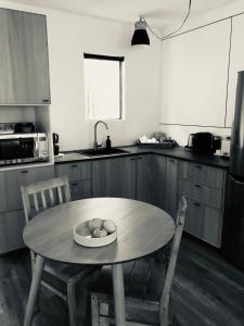 A kitchen or kitchenette at The Stewart