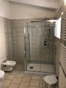Koupelna v ubytování Relais Masseria Serritella