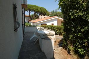 A garden outside Dhora