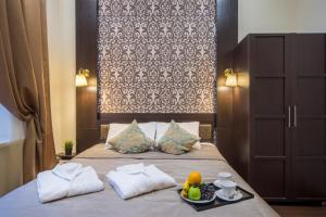 Cama o camas de una habitación en Hotel Graf Tolstoy