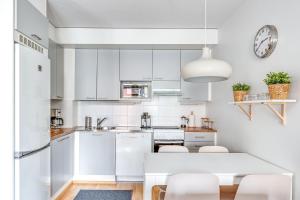 Köök või kööginurk majutusasutuses Haave Apartments Tampere