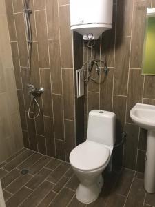 A bathroom at Sasso-студио 3