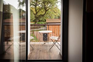 Rõdu või terrass majutusasutuses Hotel Rural Sagarlore