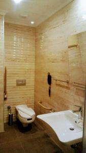 Koupelna v ubytování Dalyan Live Spa Hotel