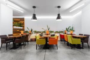 Posezení v ubytování Orange Hotel