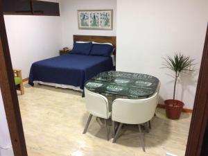 Cabañas Suite Matanzas客房内的一张或多张床位