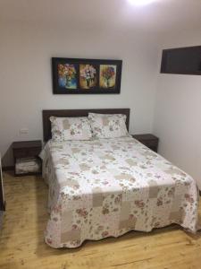 Cabañas Suite Matanzas客房内的一张或多张床位