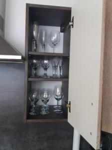 Kuchyňa alebo kuchynka v ubytovaní Apartmán u Klínovce