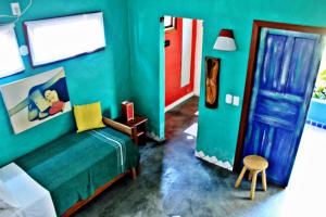 Posezení v ubytování Art Hotel Aos Sinos Dos Anjos