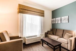 Posezení v ubytování Sleep Inn & Suites - Bryan